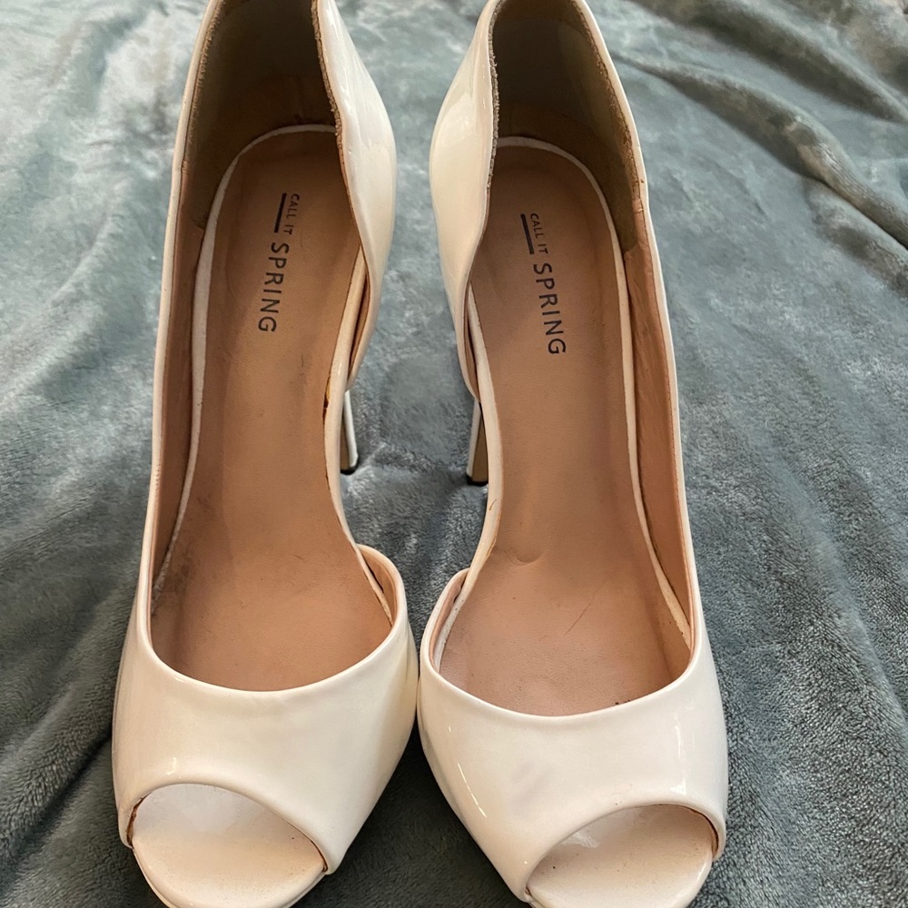 White heels